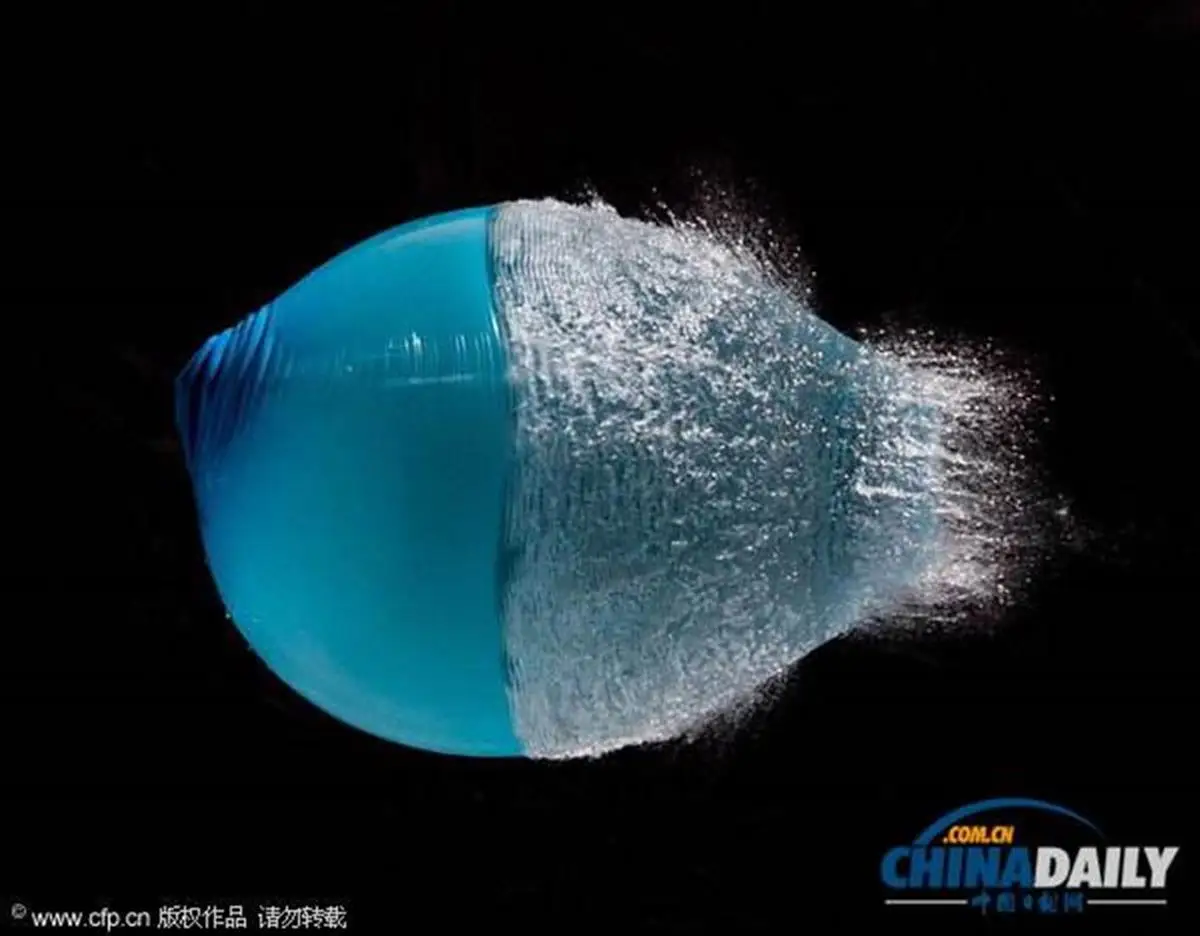 Biodegradable quick fill latex free water balloon