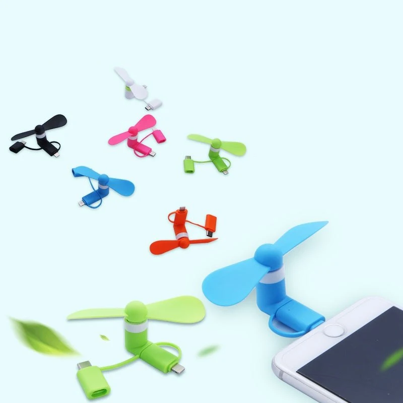 Hot Selling Standard Mini Soft Portable Low Power mini usb Fan for phone