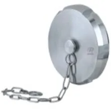 sanitary DIN/SMS/3A standard stainless steel 304  316L forged  blind nut with chain or without chanie