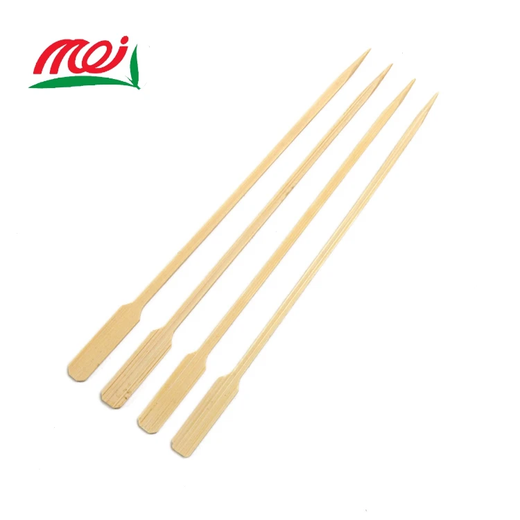 Small Disposable Bbq Tool Bbq Strong Dried Bamboo Stick