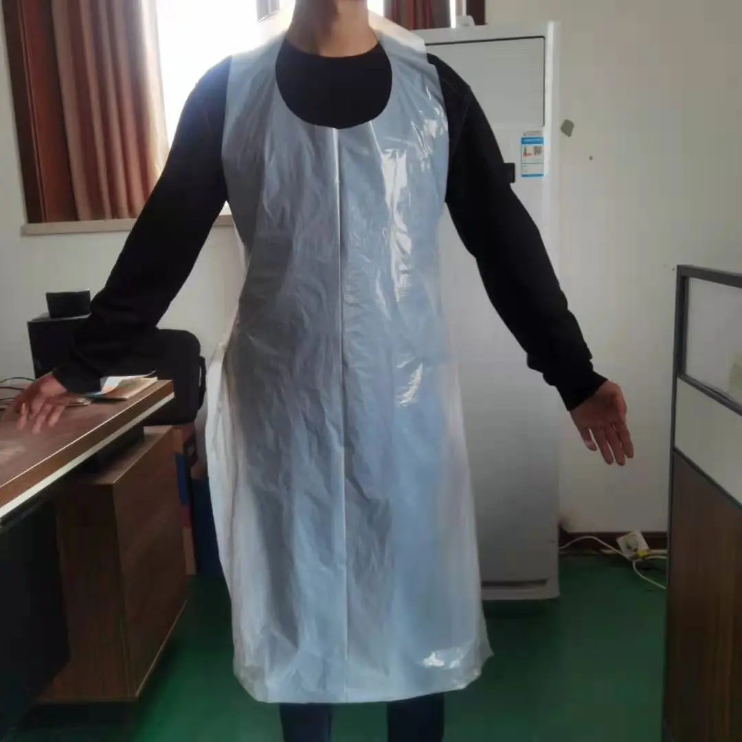 waterproof,Concise design Plastic apron disposable plastic apron