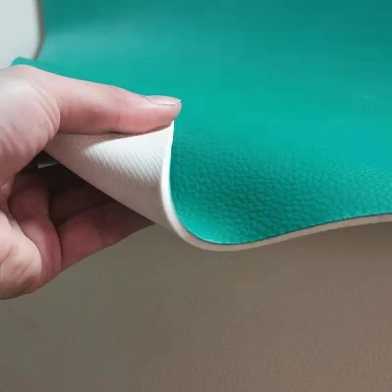 
vinyl roll floor for gyms litchi print 