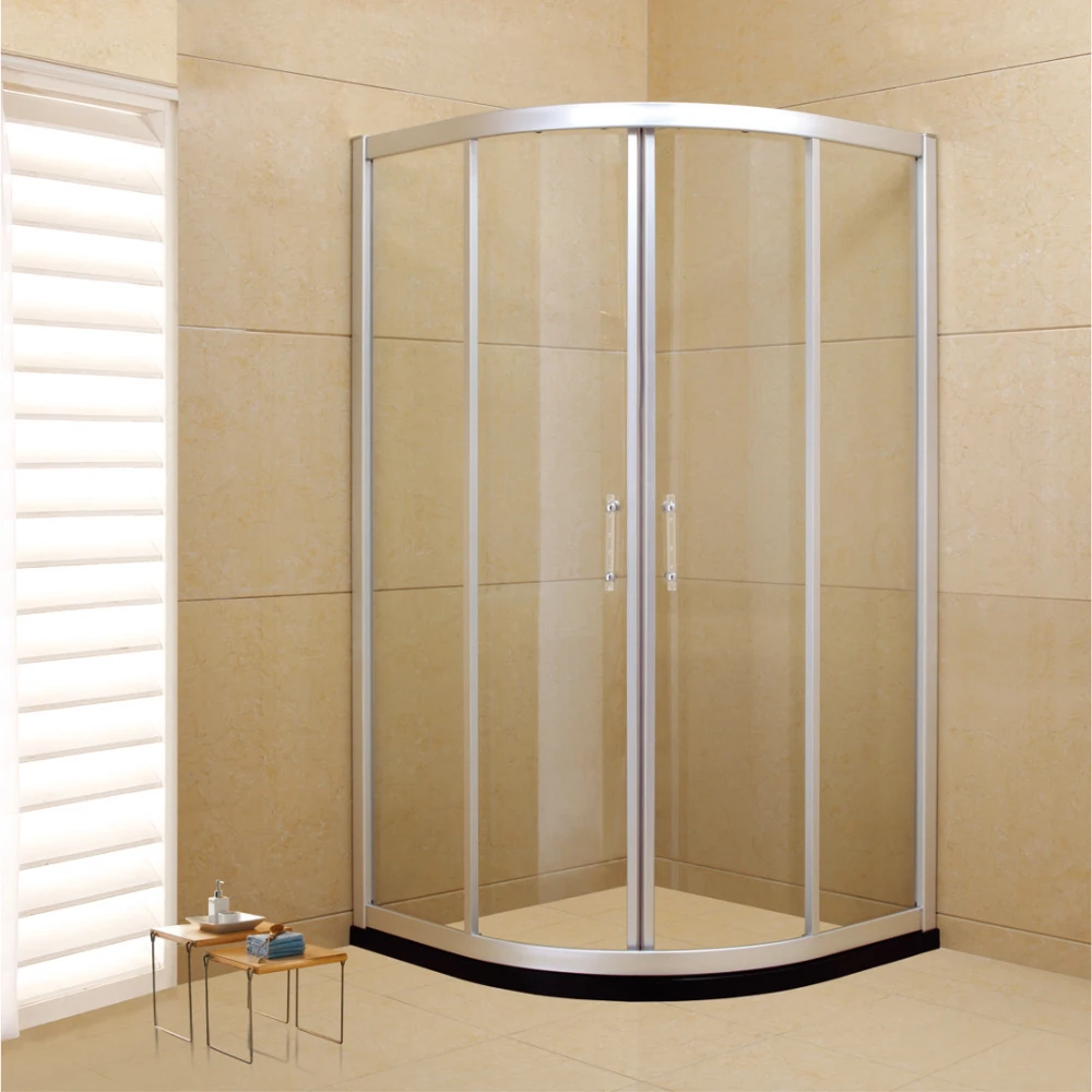 Bathroom Simple Shower Set Glass Enclosure