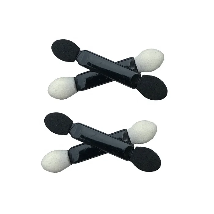 
Factory Wholesale Cheap Disposable Dual Sided Sponge Tip Makeup Eyeshadow Applicator 