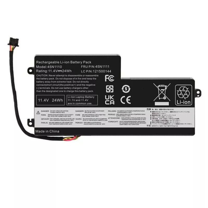 11.4V/24Wh 45N1110 Laptop Spare Parts Battery For Lenovo ThinkPad T440S T440 T450 T450s Series Lithium Battery New 45N1111