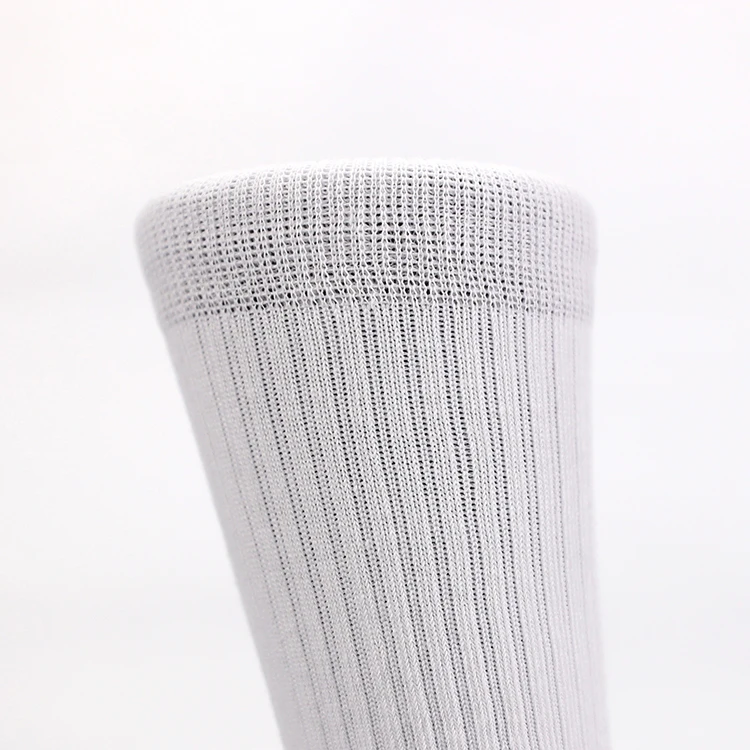 Высококачественные индивидуальные сублимационные пустые носки, белые носки с вышивкой на заказ, мужские носки с принтом