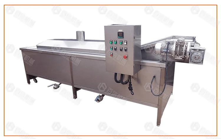 Commercial Auto Cassava Potato French Fries Onion Plantain Banana Chips Frying Machine Industrial Continuous Deep Fryer Machine
