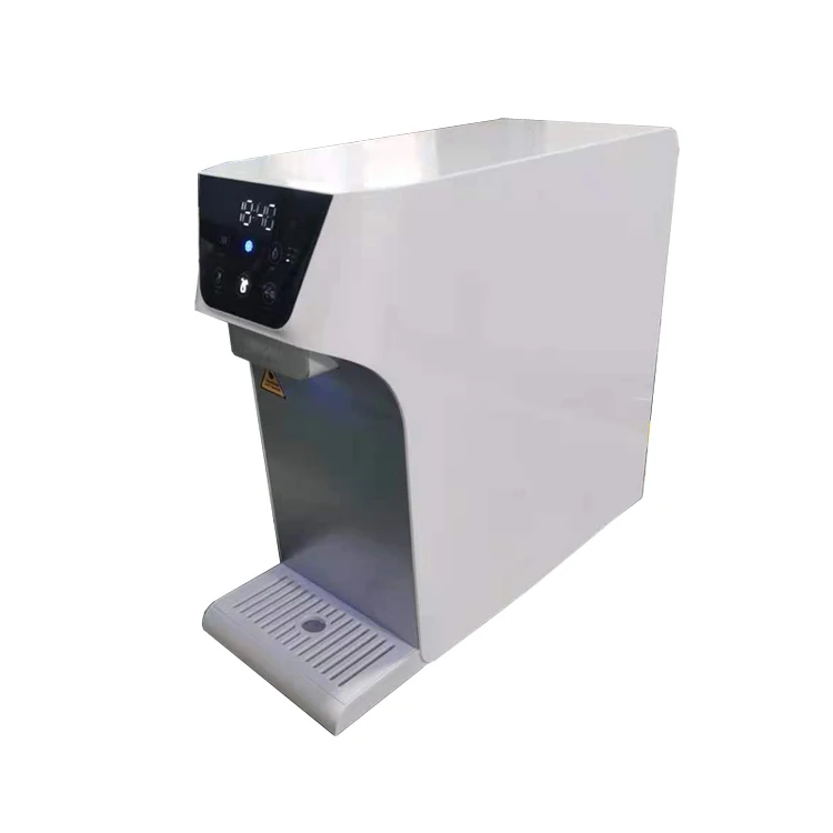 Puretal newest desktop hot and cold water purifier with UV lamp water dispenser