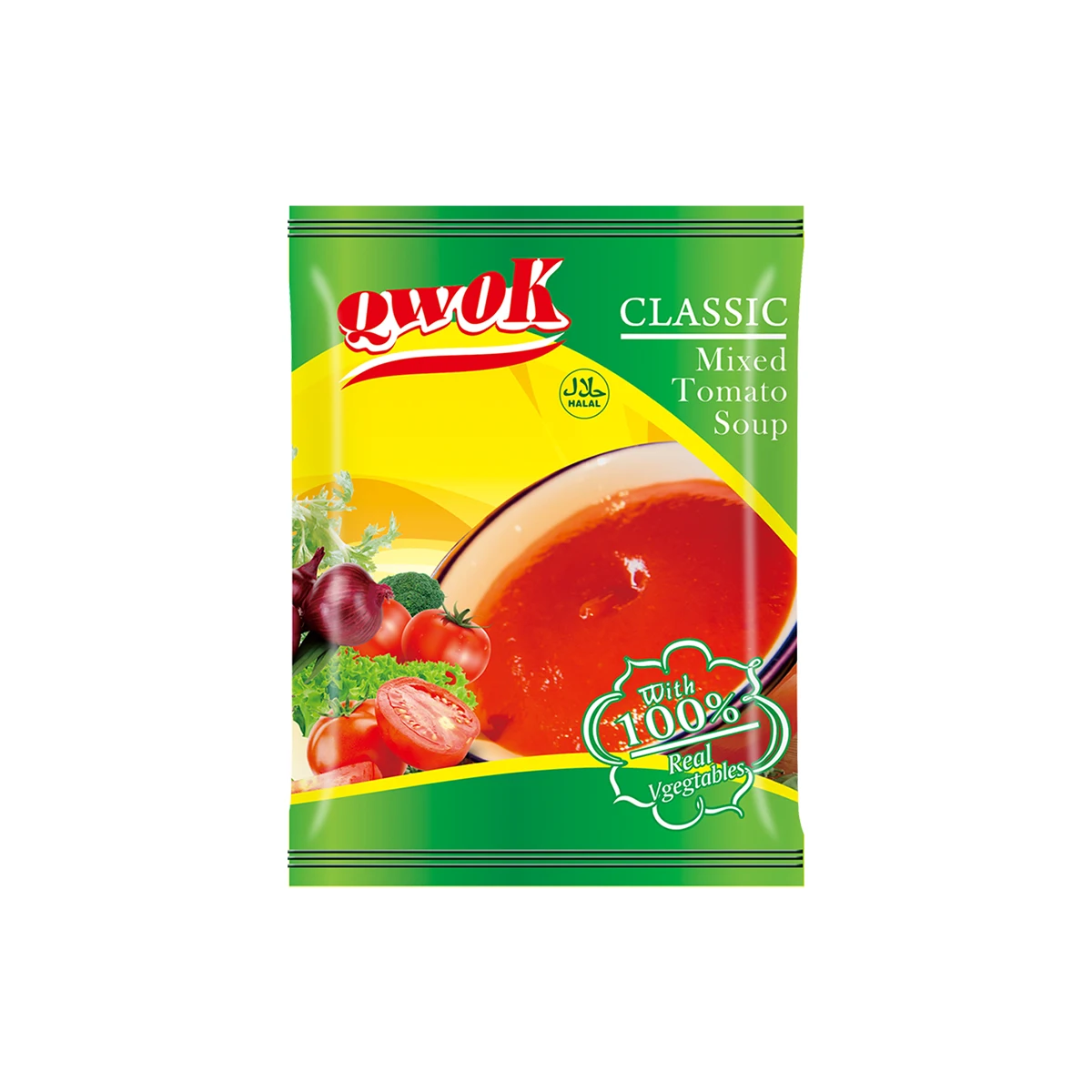 50g tomato delite soup instant soup seasoning soup OEM wholesale HALAL