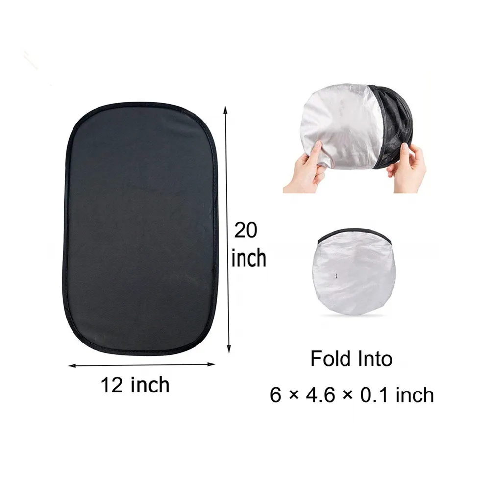 
High Quality 80gsm Nylon Mesh Static Cling Film Car Sunshade 