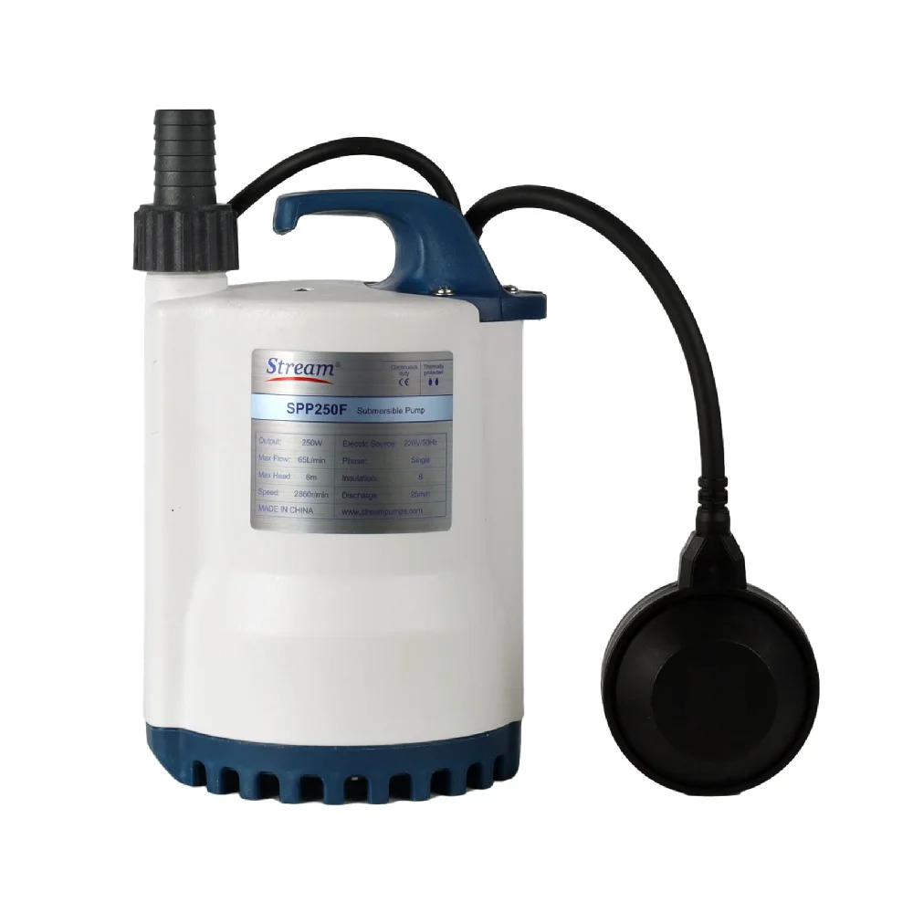 1,25 дюймов водяной насос пластиковый химический дренажный мини-погружной насос с Поплавковым переключателем