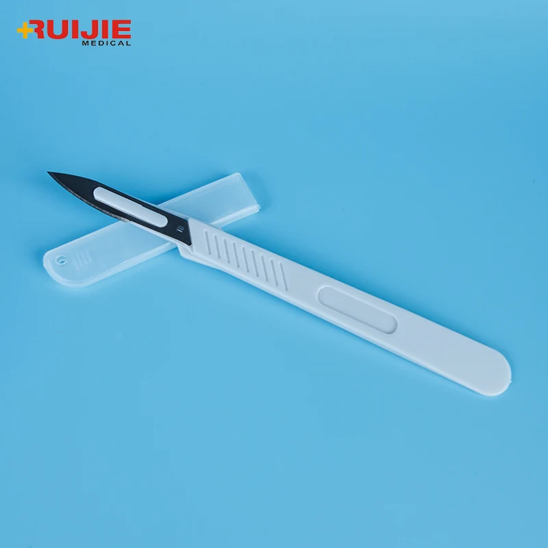 Hot Sale Carbon Steel Material Disposable Sterile Surgical Knife