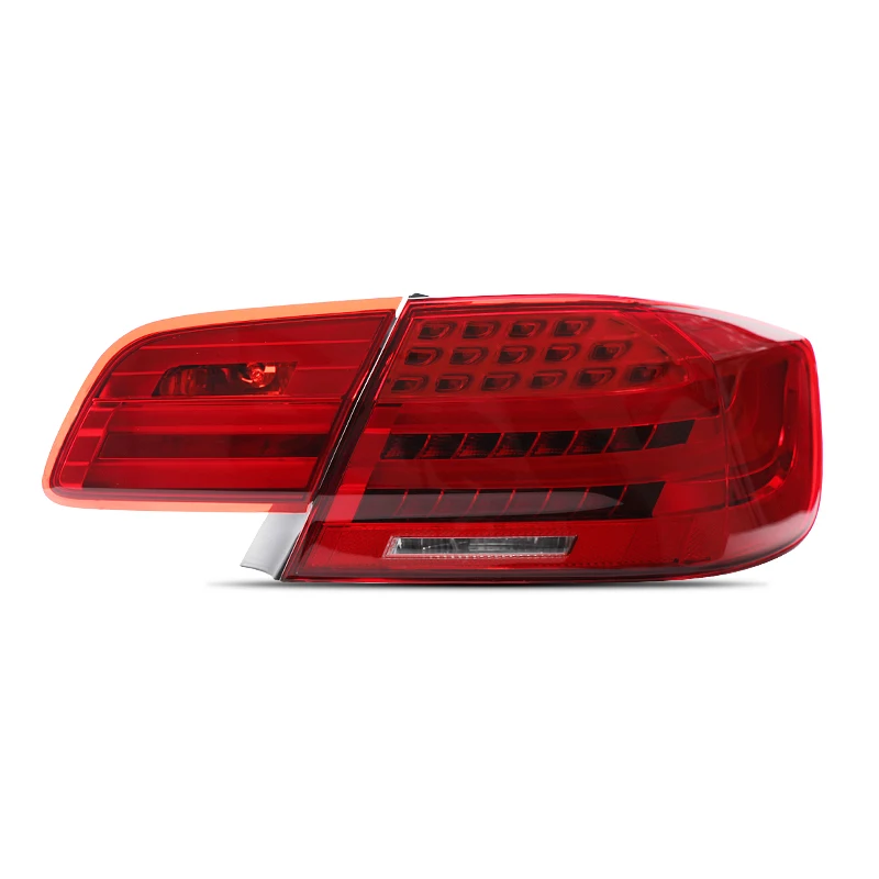 1 комплект, светодиодная задняя Дымчатая черная лампа для BMW E92 E93, задняя фара в сборе для автомобилей 2007-2009 года