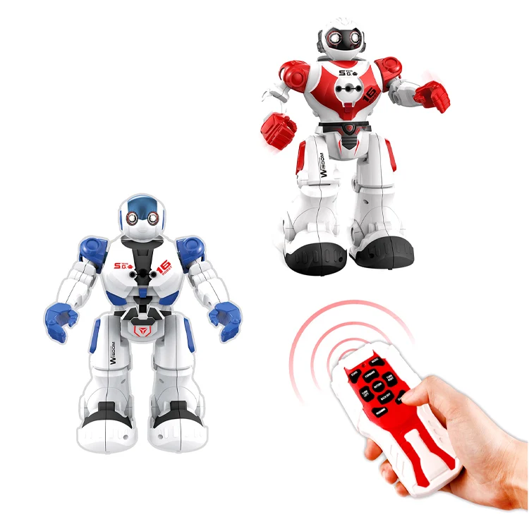 Kids creative intelligent rc robot toy manufacturers with infrared ray