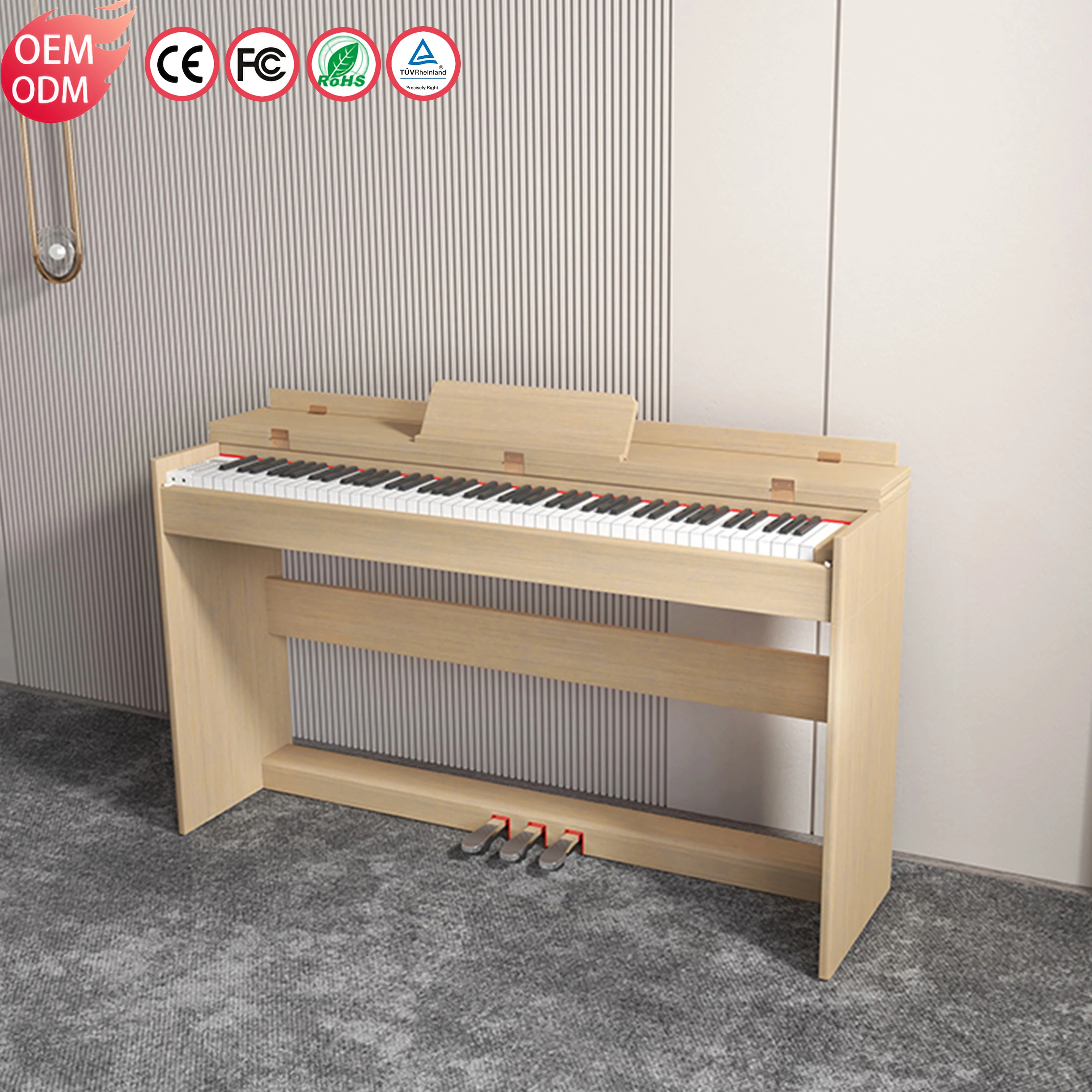 KIMFBAY all types of piano keyboards and prices mid piano for studio 88 keys electric piano acoustic