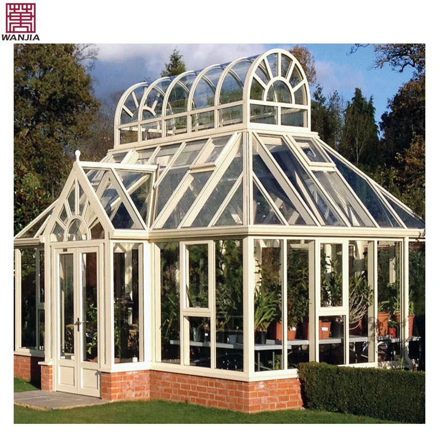 Customized Backyard Aluminum Thermal Insulated Glass Room Sunroom Villa Patio Enclosure Sunroom