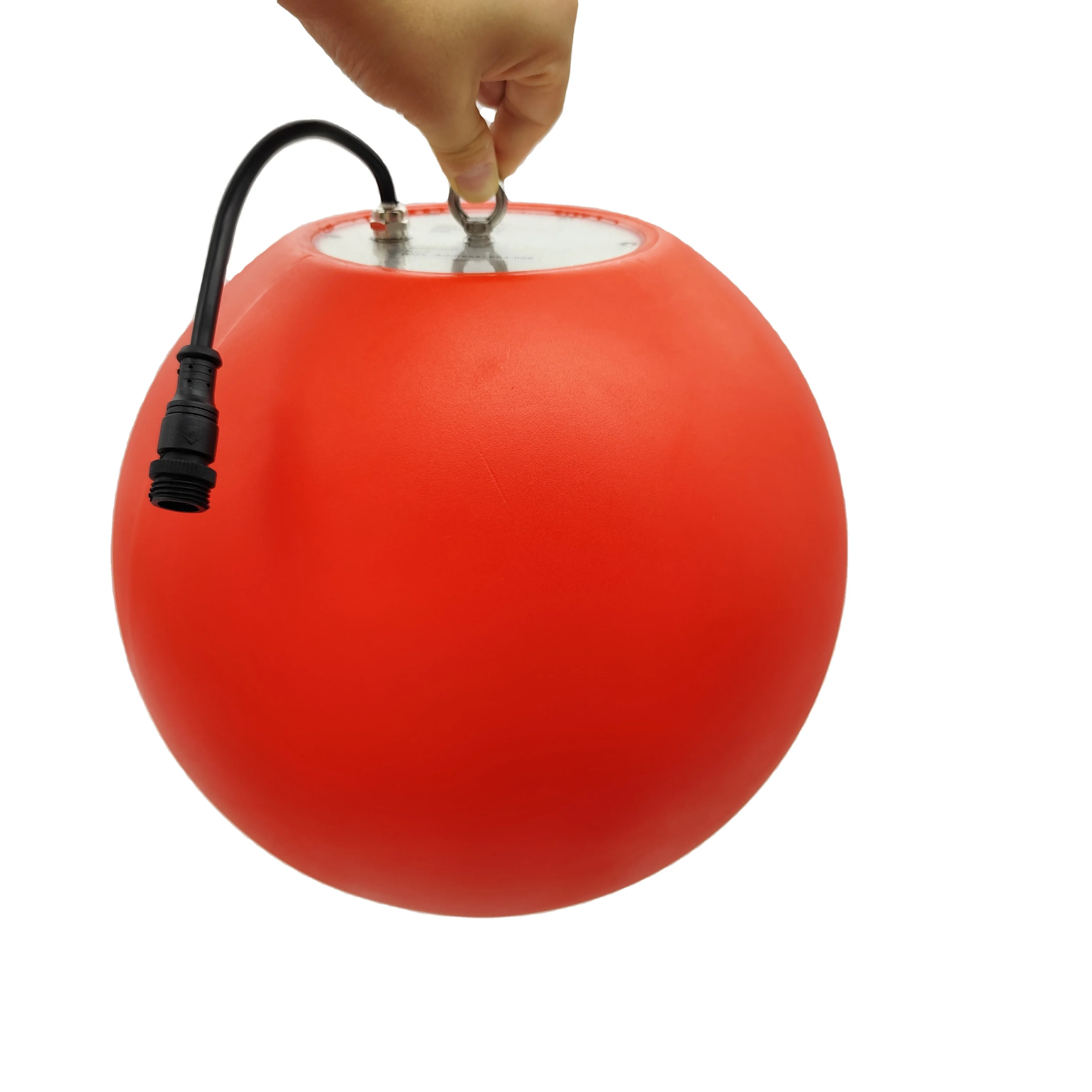 10Cm-100Cm Decorative Hanging DMX512 RGB Led Light Ball Flashing Round Sphere Color Changing 3D Night Light Garden Light Ball