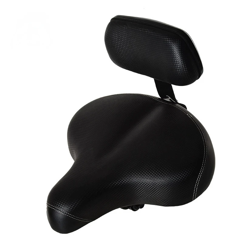 Fashionable Wide Electric Bicycle Saddle With Backrest Electric Bicycle Seat
