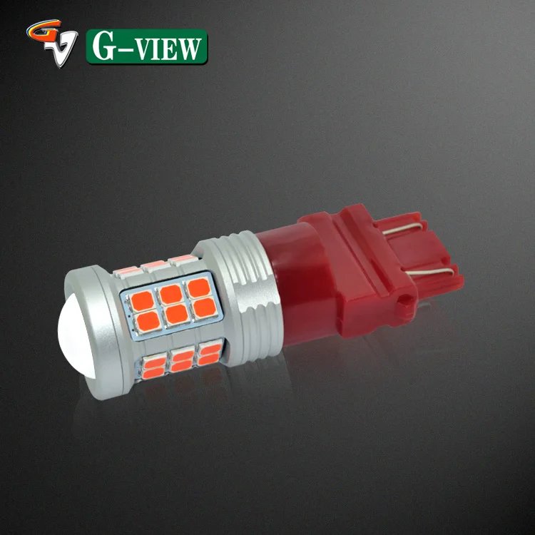 G-View 2019 New Design Lamp 3157 Ck Extremely 36Smd 2835 Canbus Red Led Bulb
