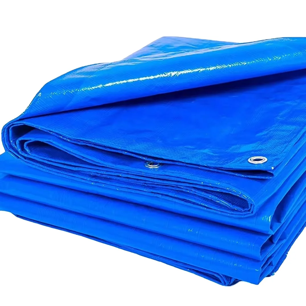 15 X 15 90gsm blue Tarp 15 Oz Rip Stop Tarp Tarpaulin Manufacturer