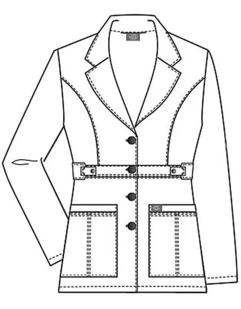 Hot Sale Hospital Uniform Woven for Women Sample Office Uniform Designs Polyester Cotton High Quality White Lab Coat