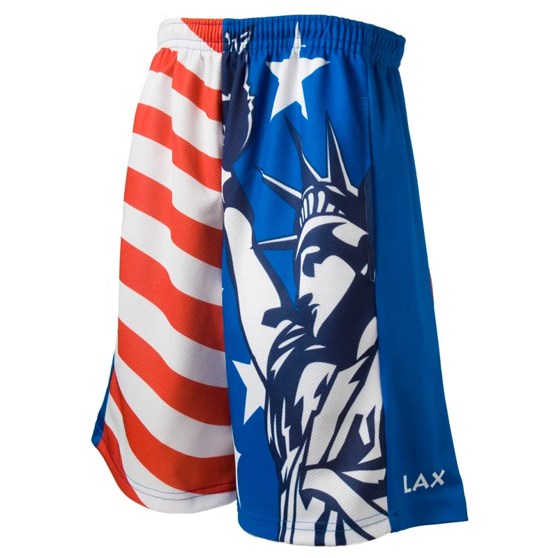 Outdoor Sports Slacks Selling Hot Sale Customized Service High Quality Professional Sport Capris Fit Lacrosse Shorts