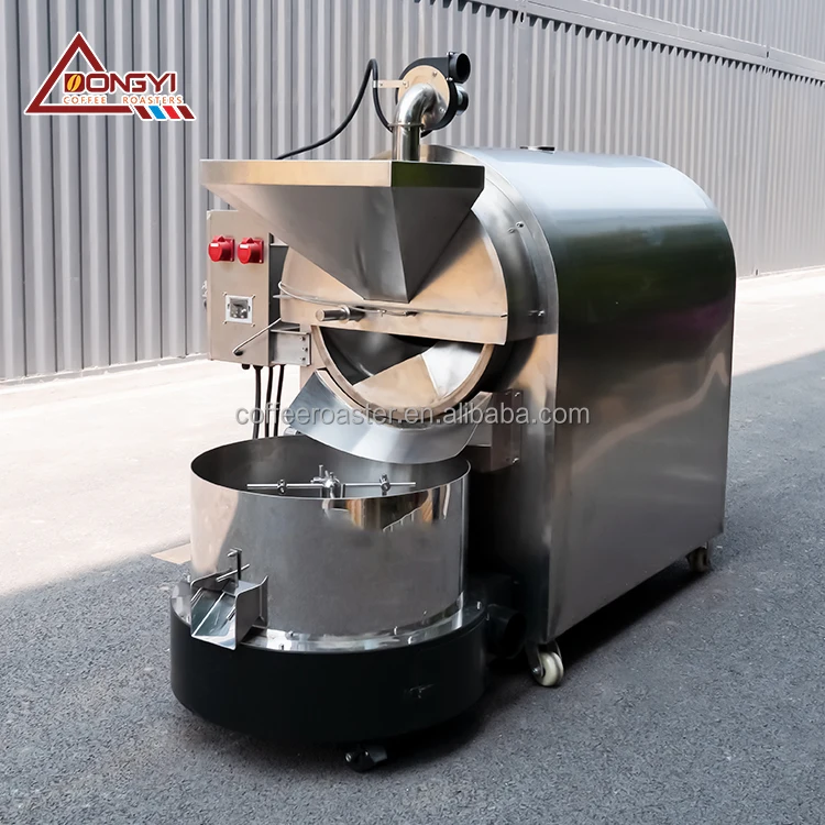 100kg 200kg 300kg roasting machine high quality peanut roasting machine Temperature control nuts roasting machine