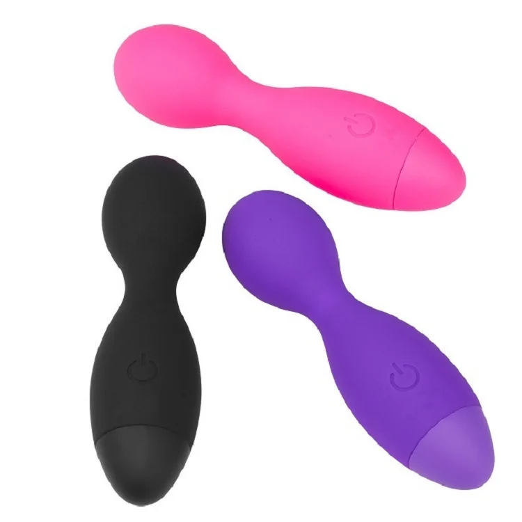 Power Tools Hot Selling Mini Portable AV Massage Stick Vibrating Spear G-spot Dildo USB Rechargeable Waterproof VibratorPower C