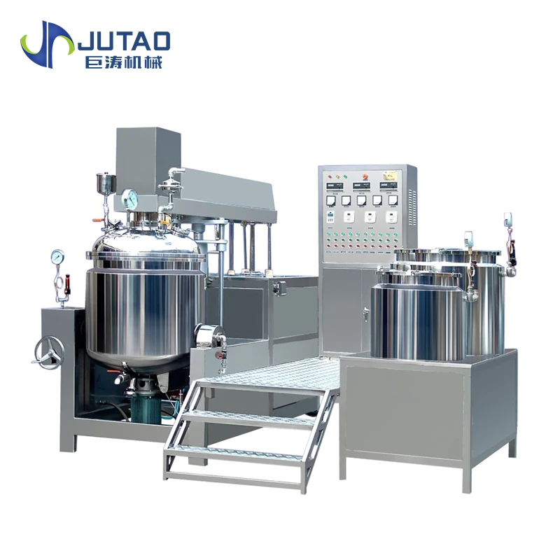 Vacuum Mixer Vacuum Homogenizing Emulsifying Machine ketchup tomato sauce mayonnaise Making Machine