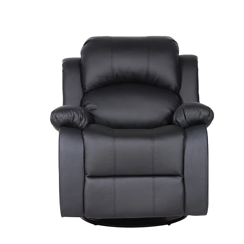 Partner Cheap Faux Leather Swivel Reclining Chair  Glider Chair Recliner Factory Custom Recliner Chairs Sale