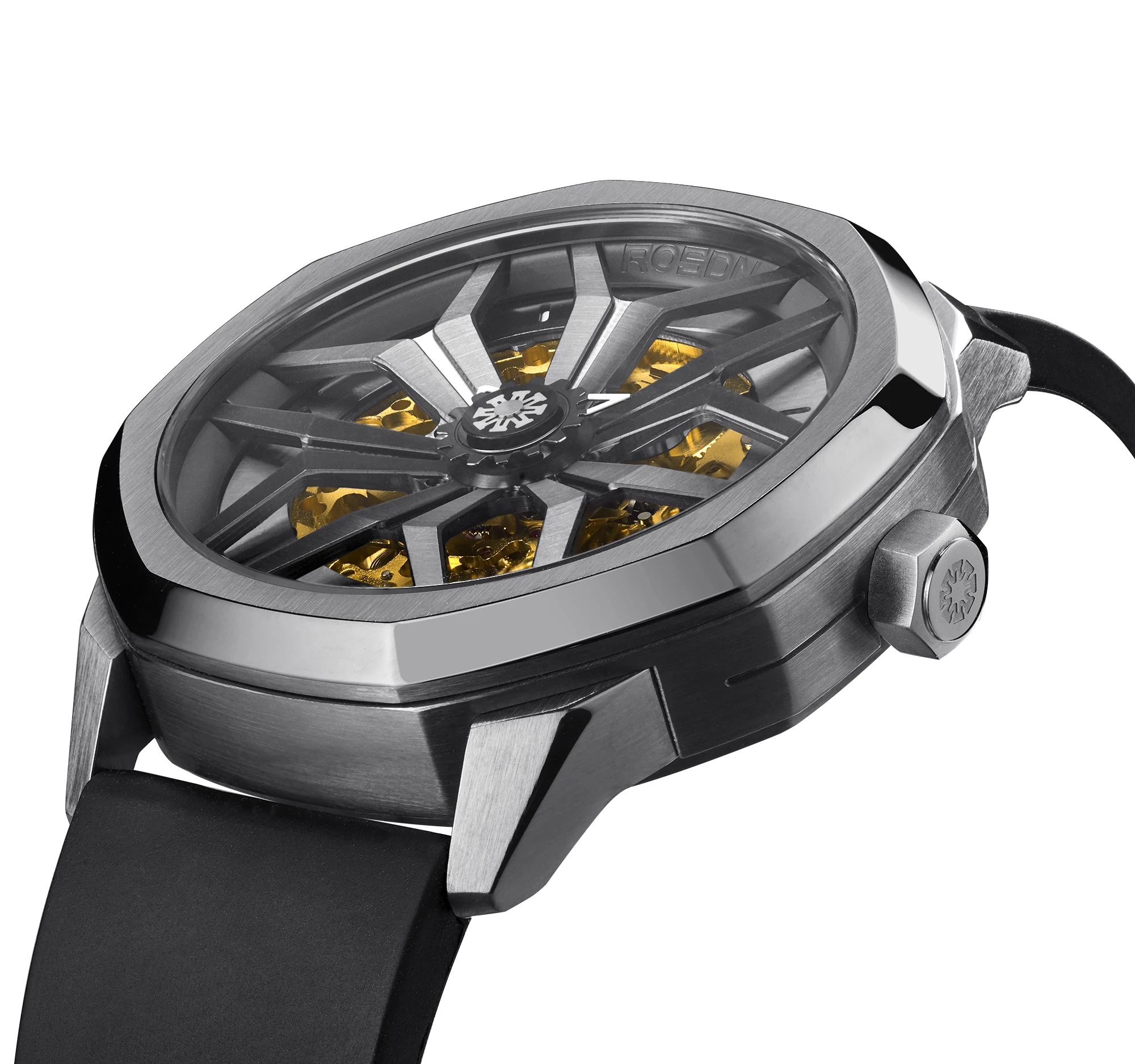 Брендовые собственные элементы racecar автоматические Роскошные Мужские механические часы оптовая продажа поддержка oem