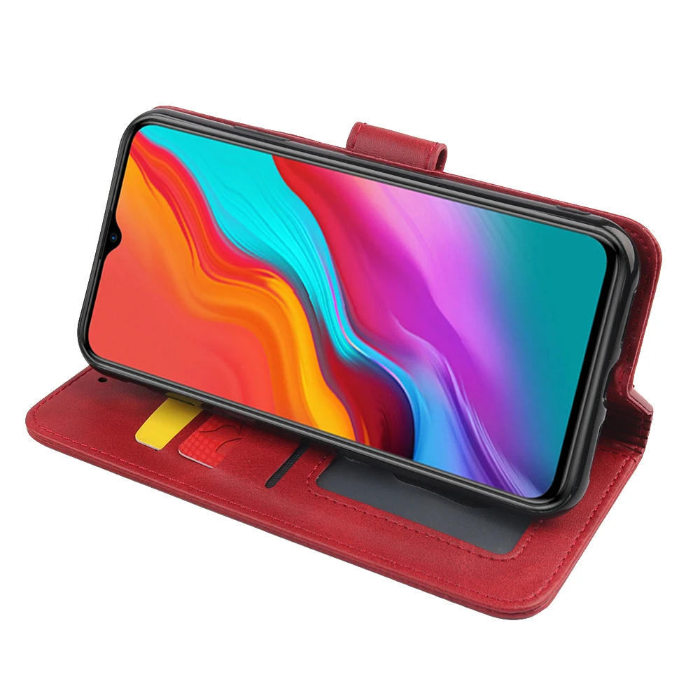  Роскошный деловой кожаный чехол для Infinix Hot 8 7 S4 6 Pro 6X Smart 3 plus 4 2 Note 5 stylus zero
