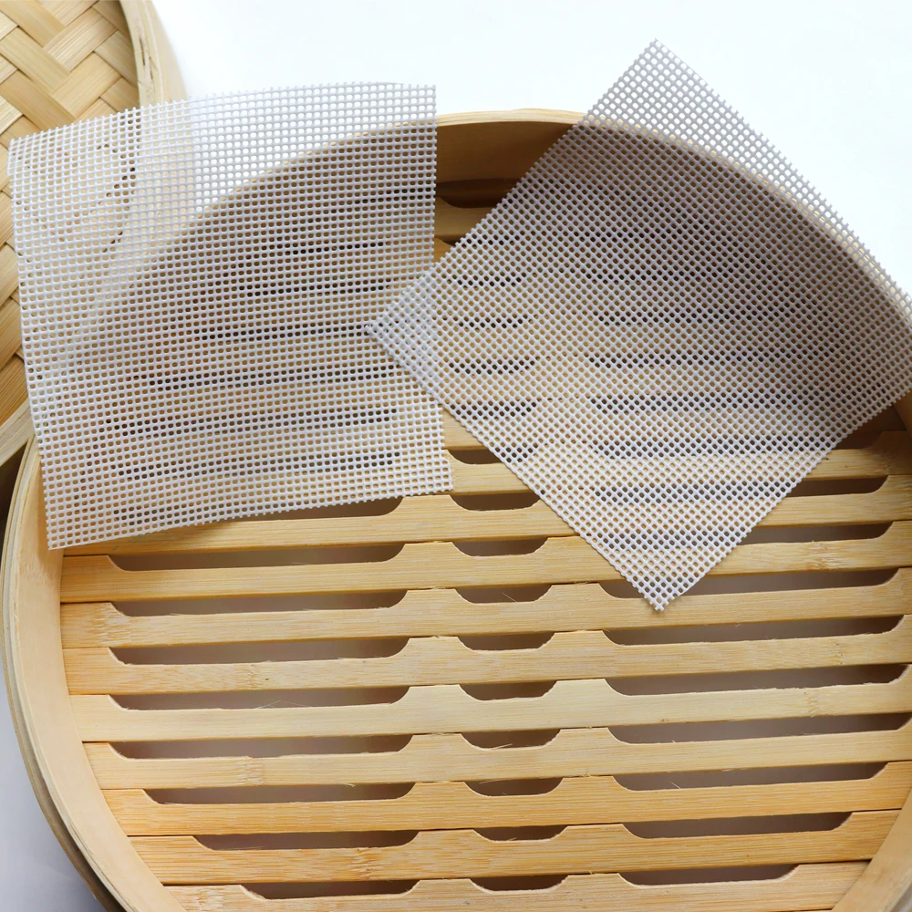 Steaming Mesh Bottom Mesh Fruit Dryer Mesh 2022 High Quality Non Stick Silicone Baking & Pastry Tools Silicone Mat Opp Bag White