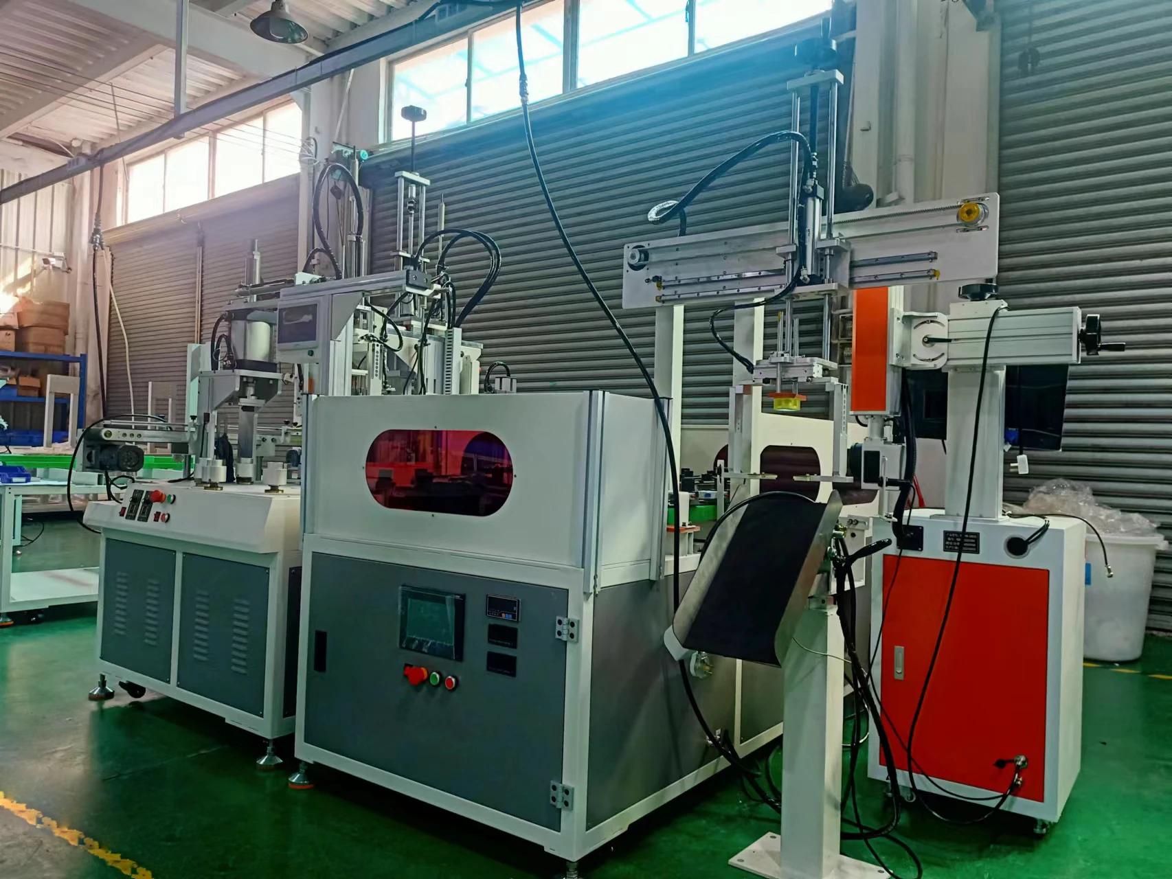 Fully Automatic Led Light Bulb Making Machine Lamp Aging Line Laser Marking Assembly Machine