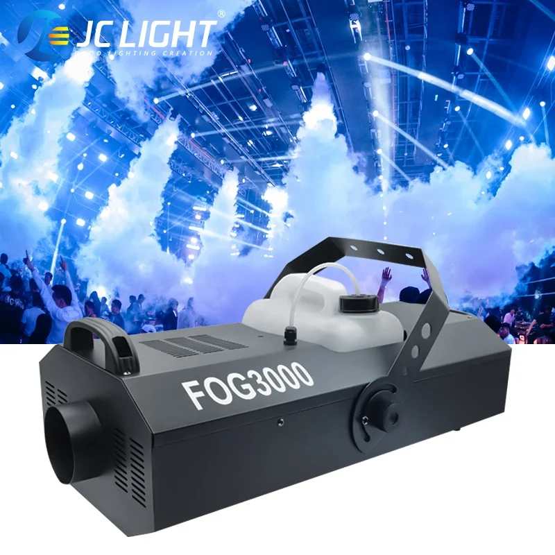 Профессиональный портативный DMX дистанционный дымовой аппарат 3000 Вт для свадебных вечеринок ночного клуба