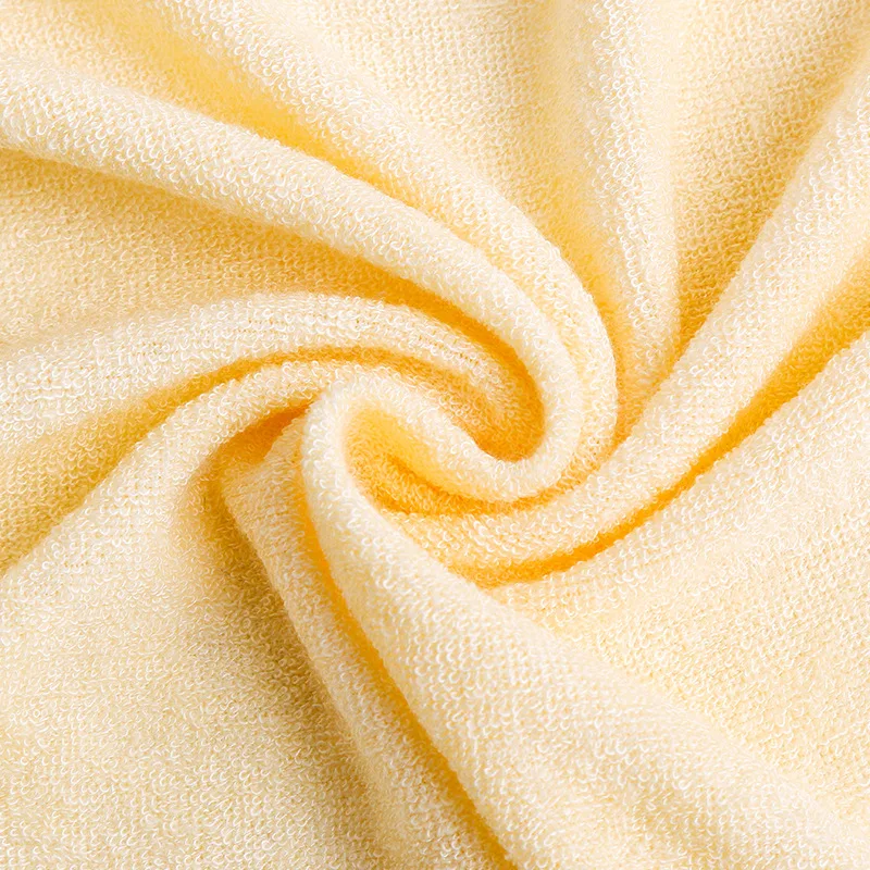 Z128 Bamboo fiber knitted towel cloth multi-color bamboo fiber terry cloth baby wool circle terry cloth