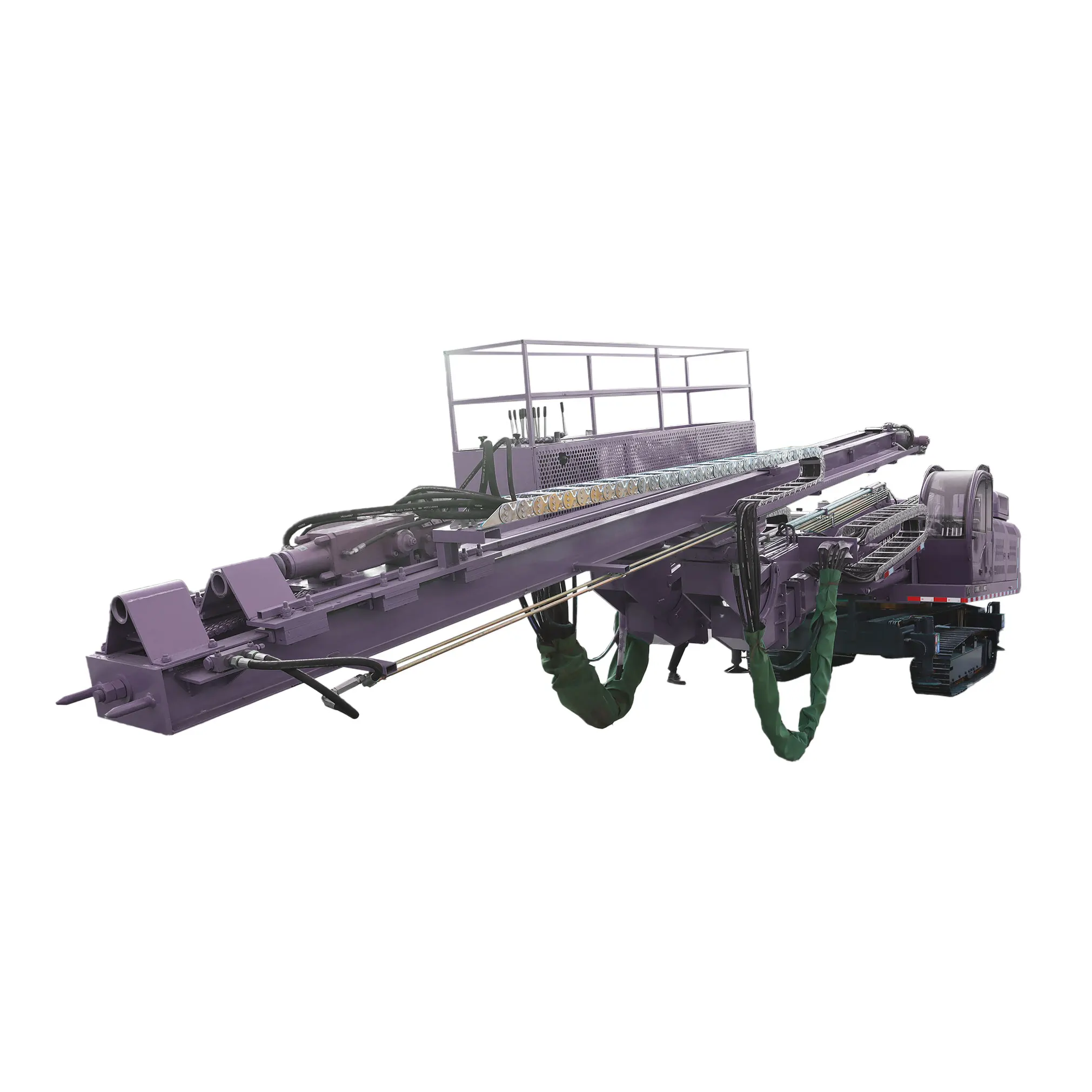 Crawler tunnel boring machine drilling diameter 38-90mm double pump