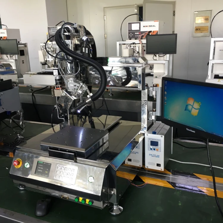 
High-precision visual dispensing machine with glue AOI 