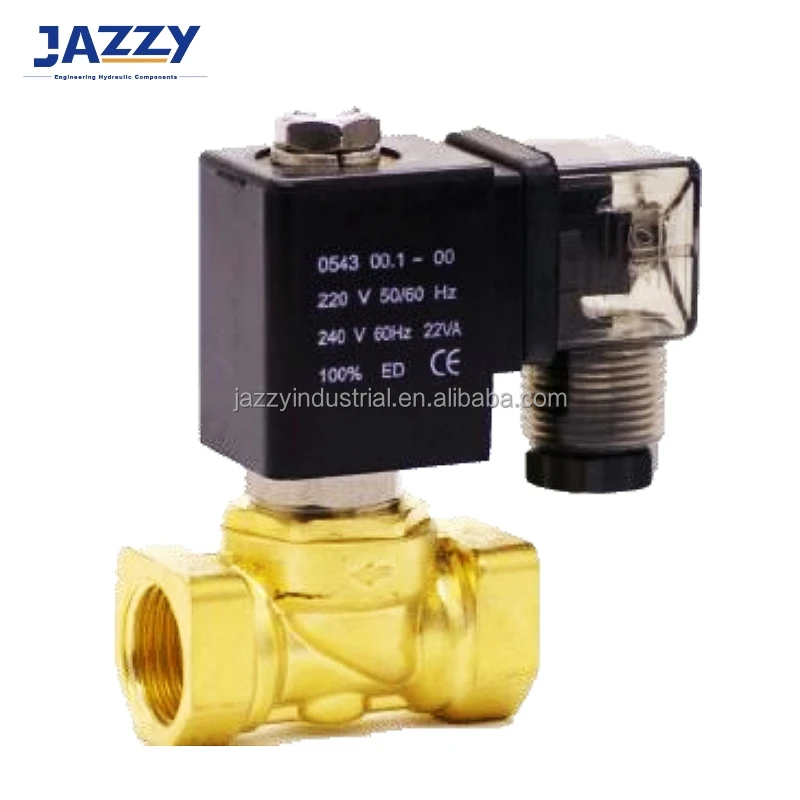 JAZZY 2N Series Solenoid Valve 2W 3N B UW Underwater Super High Pressure Steam High Low Temperature Valve Way Solenoid Valve