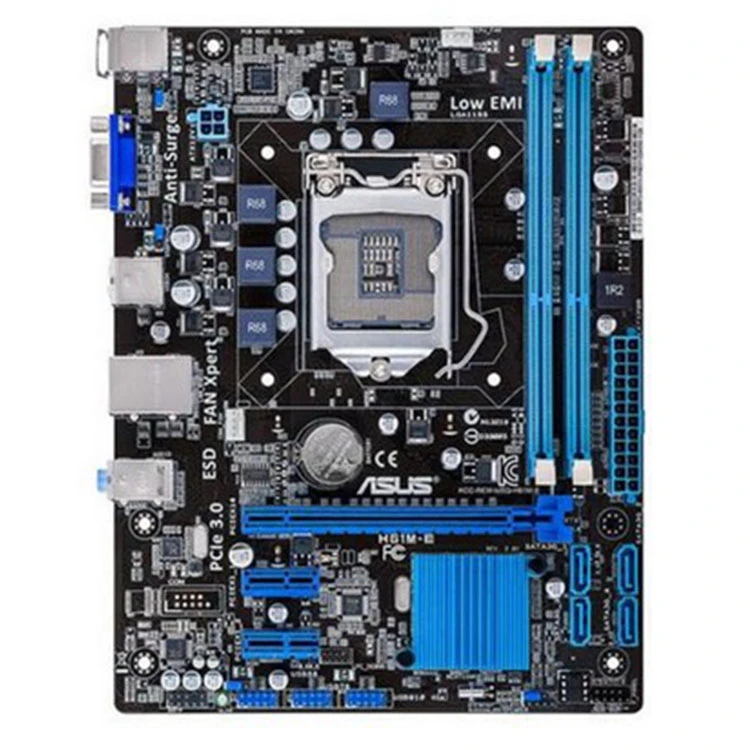 Factory Direct Sale Pc Mother Board Desktop Used Motherboard For Asus Gigabyte Ga-h61m-s1