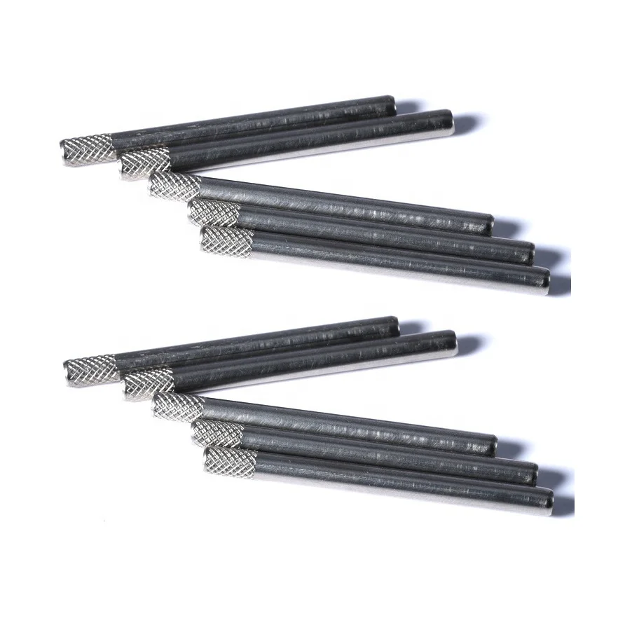 Kamikawa mass customization CNC stainless steel shaft precision lathe parts embossing shaft small knurling shaft