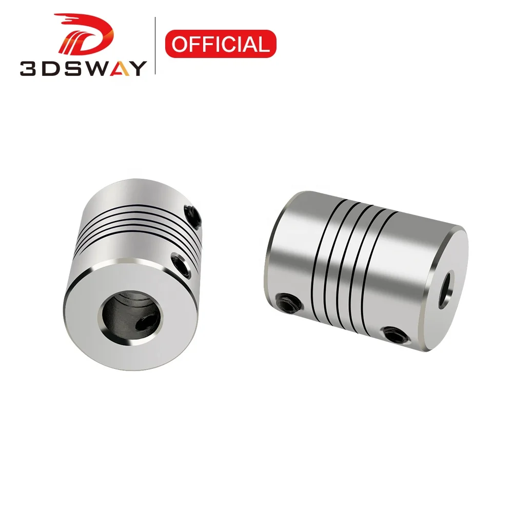 D19*L25 Shaft Coupling Aluminium flexible Jaw 5*8mm CNC Stepper Motor Coupler Encoders Engraving Machine 3D Printer Parts