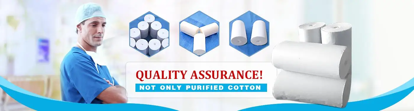 Hot Sale and OEM Size gauze bandage with factory price First Aid Bandage