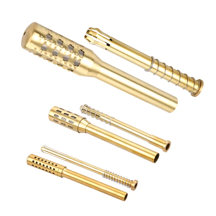 4mm /7mm/18mm New style Multi-purpose Bronze Moxa Tiger Warmer for Body Moxibustion