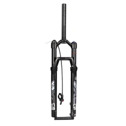 Mountain Bike Air Fork Front Fork Bicycle Shock Absorber Tube Bike Fork Remote Control 27.5 29 32mm Suspension  MTB  Forks