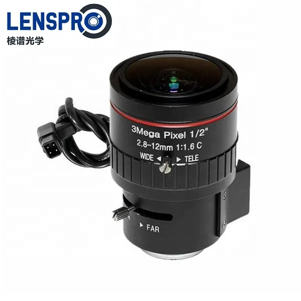 C Mount широкоугольный объектив 2 8-12 мм DC auto iris CCTV Объективы для