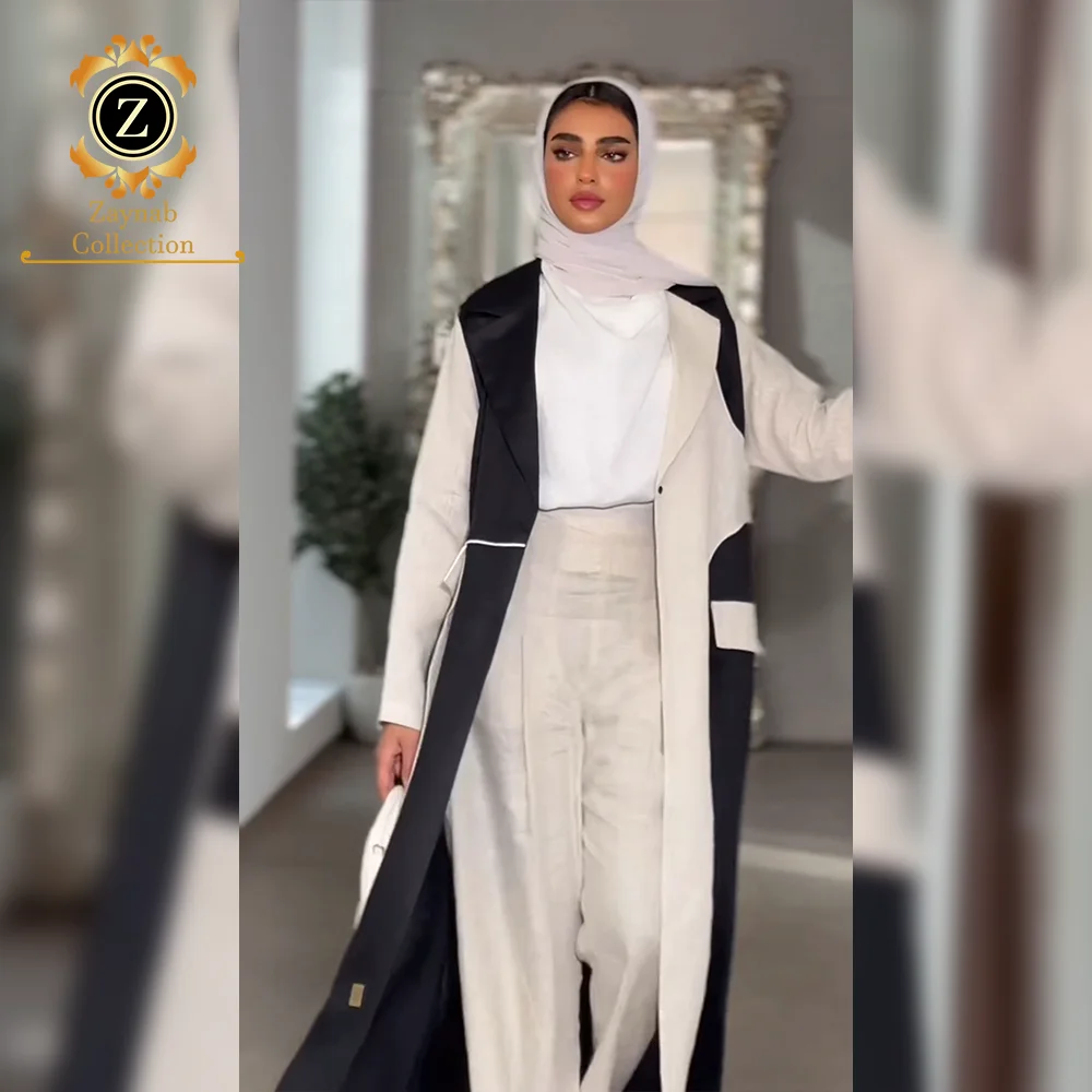 Zaynab Kuwait Abaya оптовая продажа Дубай черный дизайн Abayas Саудовская Аравия женское мусульманское платье индейка Jalabiya