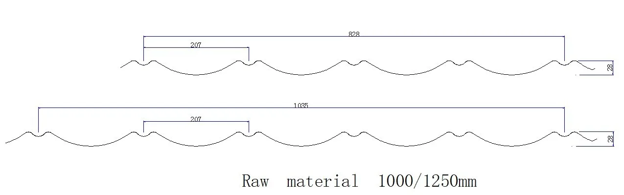 Manufacturer Direct Selling Colored Step Tile Zinc Roofing Sheet Making Machine