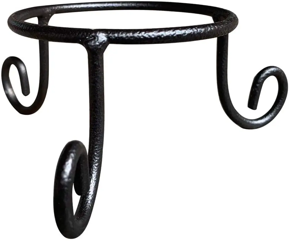 Ball Stand Gazing Globe Stand for Balls, Sphere Holder Wrought Iron Display Stand