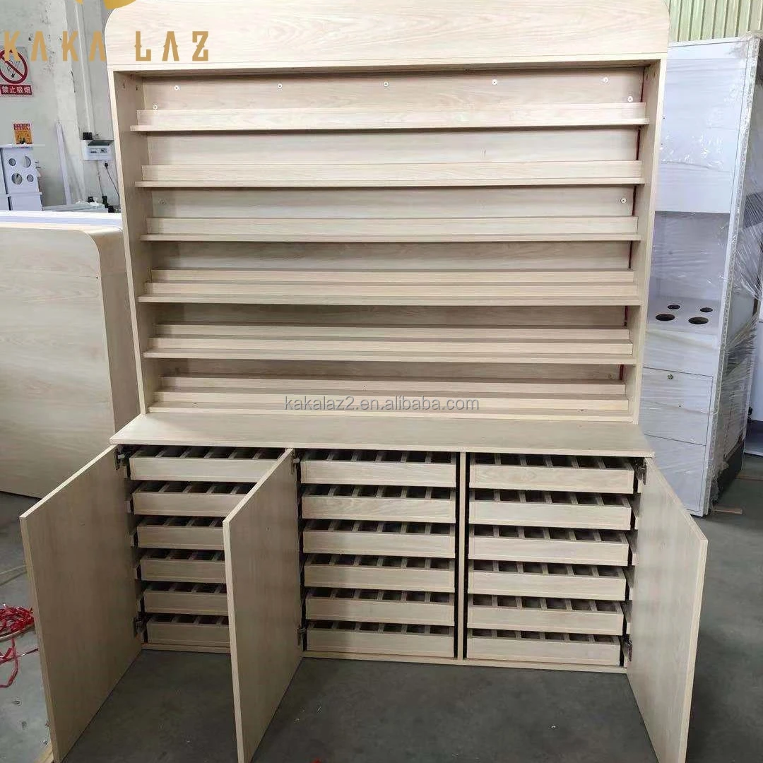 Шкафы для салона красоты Инструменты подставка под лак для ногтей с логотипом на заказ